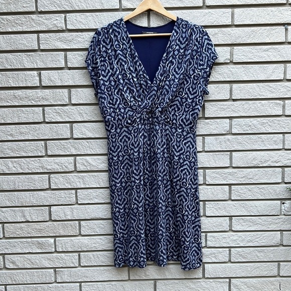 Denver Hayes Jersey Knit Midi Dress L - Picture 1 of 8